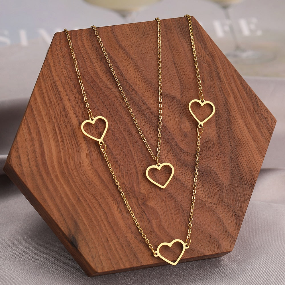 Heart Gold Necklace