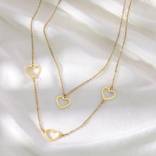 Heart Gold Necklace