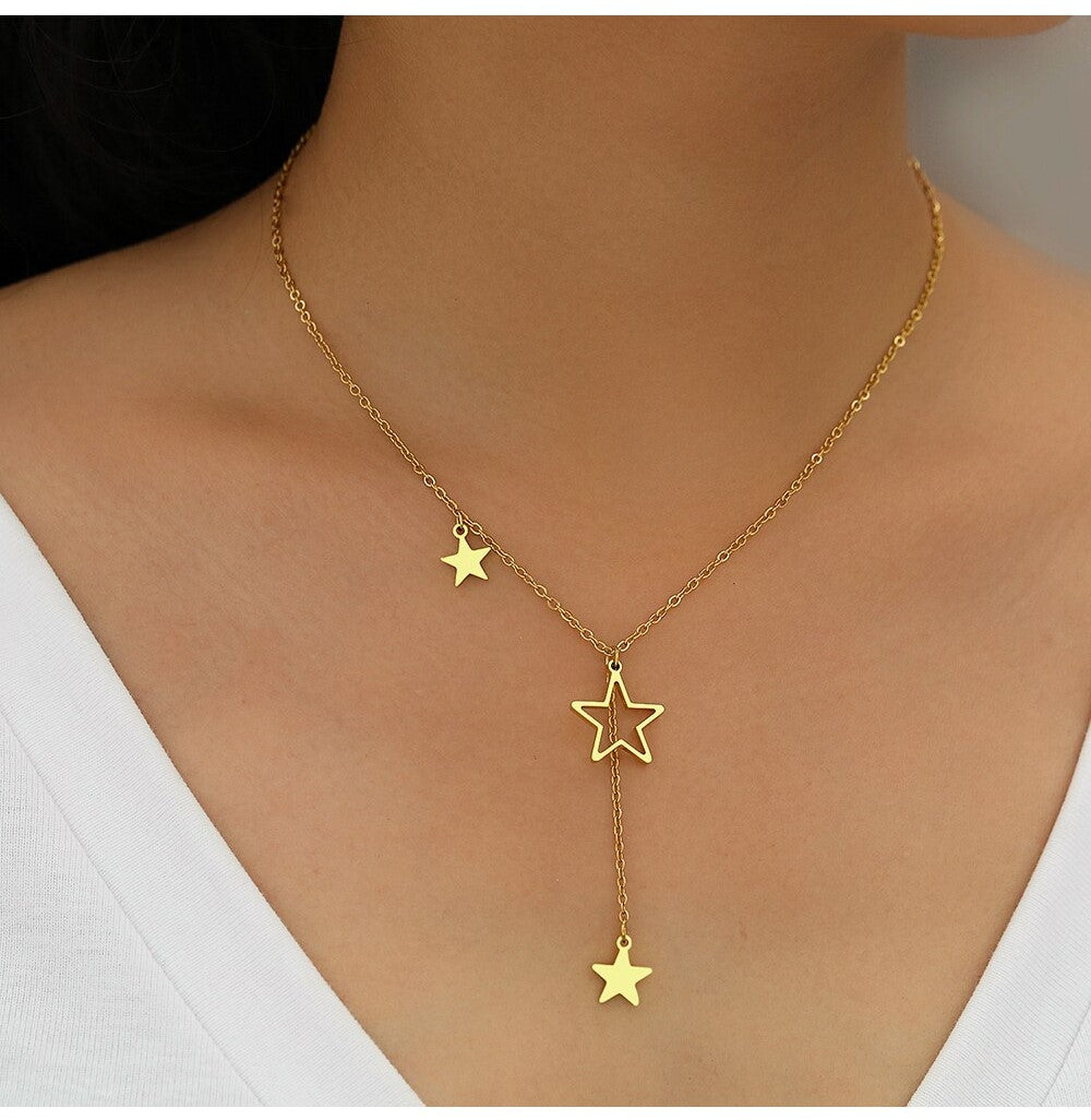 5 Star / Gold Necklace