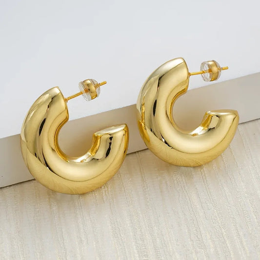 1 Vintage Glossy Gold Color C